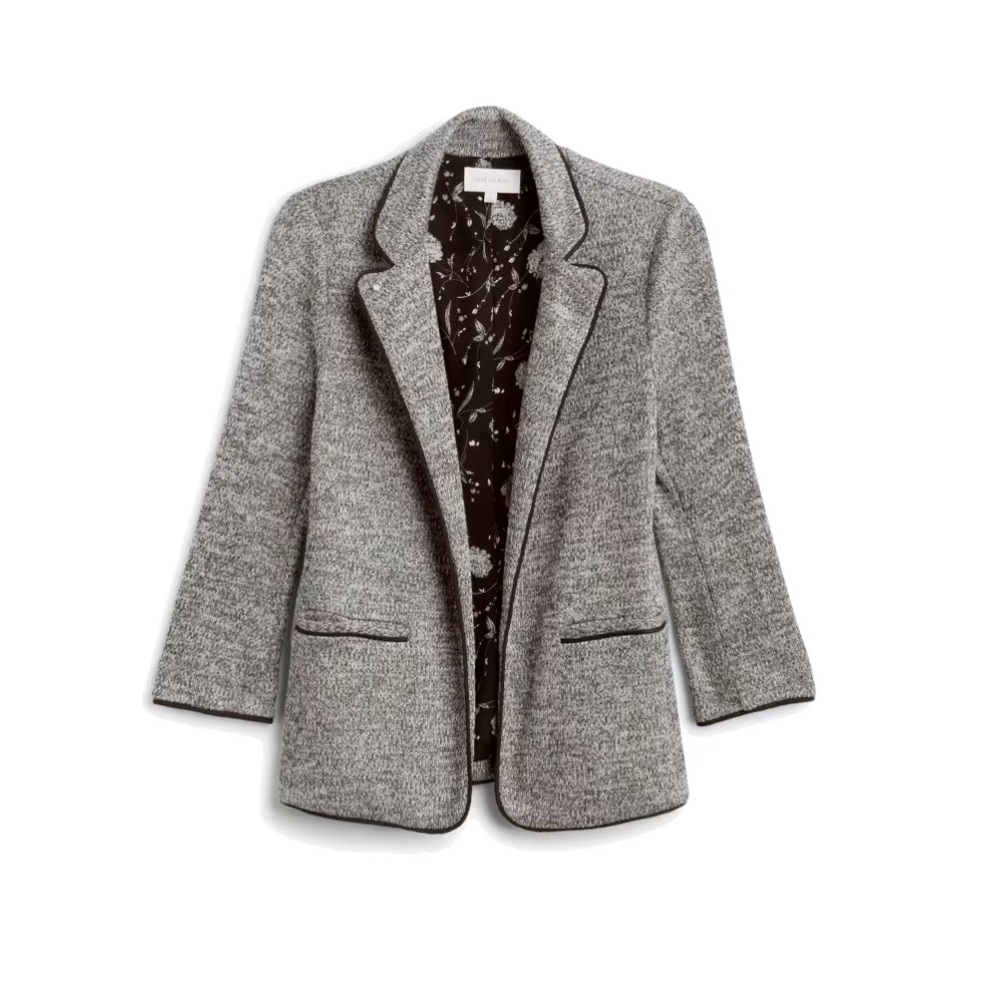 Skies Are Blue, Alana Textured Knit Blazer